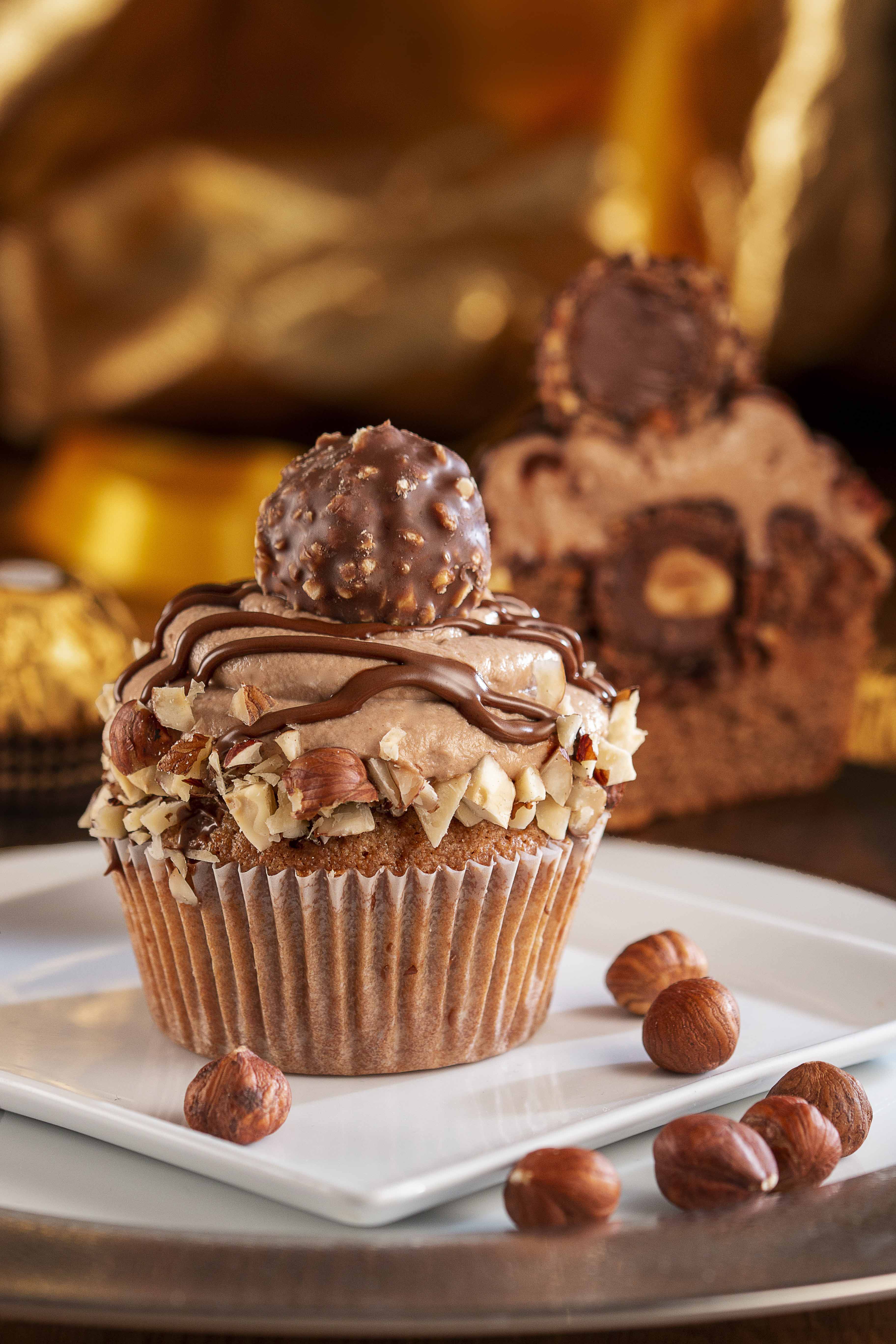 Cupcake style ferrero